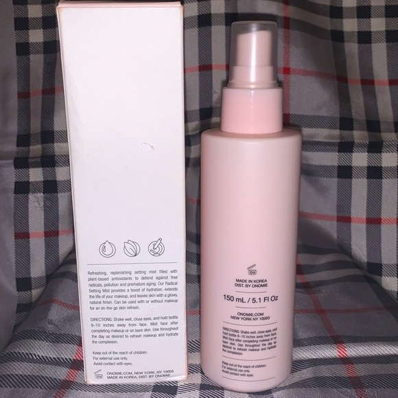 Onomie Radical Setting Mist Free Radical Defense+Long Lasting Makeup+Refreshing - Picture 4 of 6